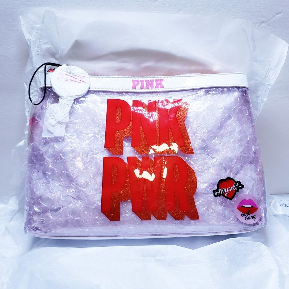 PINK VS PNK PWR Beauty Bag "NWT"